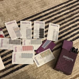 Jamberry Nail Wraps Collection - mini heater and wraps